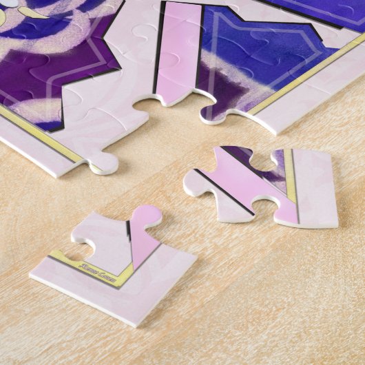 Japanse traditionele ventilatoren legpuzzel (Zijkant)