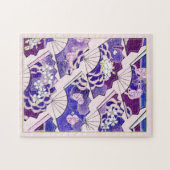 Japanse traditionele ventilatoren legpuzzel (Horizontaal)