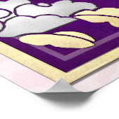 Japanse traditionele ventilatoren poster (Hoek)