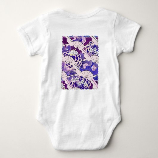 Japanse traditionele ventilatoren romper (Achterkant)