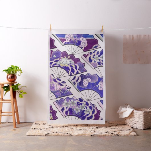 Japanse traditionele ventilatoren stof (Voorbeeld)