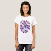 Japanse traditionele ventilatoren t-shirt (Voorkant volledig)