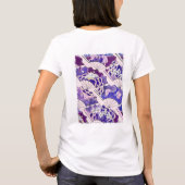 Japanse traditionele ventilatoren t-shirt (Achterkant)