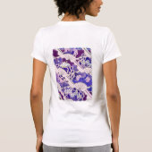 Japanse traditionele ventilatoren t-shirt (Achterkant)