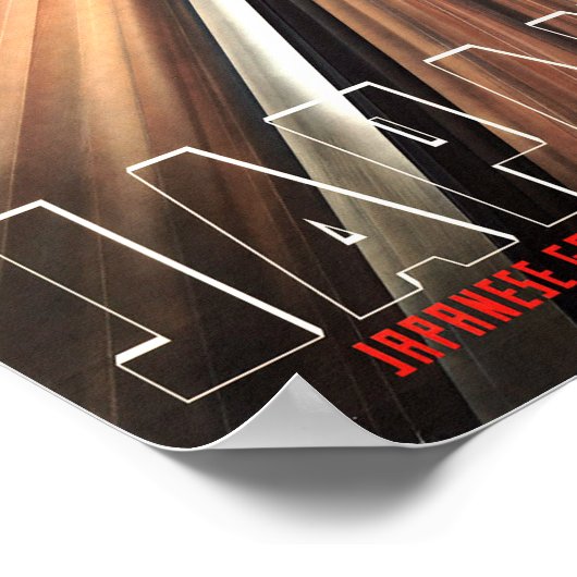  japanse treinreis poster (Hoek)