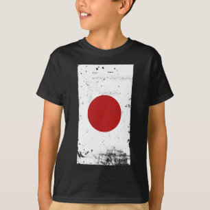 Japanse trots reizen vakantie Japan vlag T-shirt