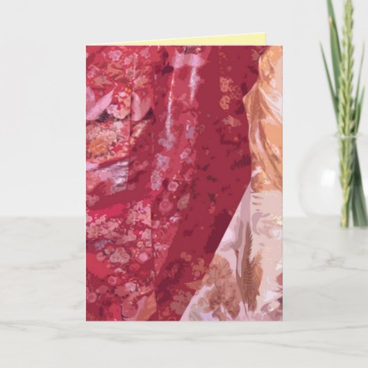 Japanse trouwkimonos in de buurt kaart (Voorkant)