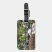 Japanse tuin 日 庭 園 bagagelabel (Voorkant verticaal)