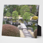 Japanse tuin 日 庭 園 fotoplaat (Zijkant)
