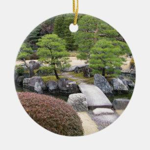 Japanse tuin 日 庭 園 keramisch ornament