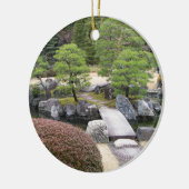 Japanse tuin 日 庭 園 keramisch ornament (Links)