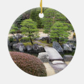 Japanse tuin 日 庭 園 keramisch ornament (Achterkant)