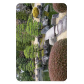 Japanse tuin 日 庭 園 magneet (Verticaal)
