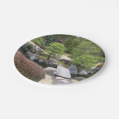 Japanse tuin 日 庭 園 papieren bordje (Gekanteld)