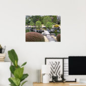 Japanse tuin 日 庭 園 poster (Thuiskantoor)