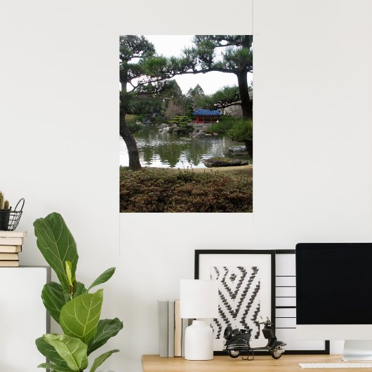 Japanse tuin-02 poster (Thuiskantoor)