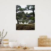 Japanse tuin-02 poster (Keuken)