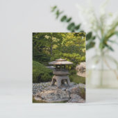 Japanse Tuin Ansichtkaart Briefkaart (Staand voorkant)