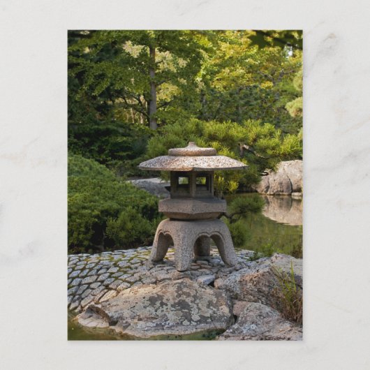 Japanse Tuin Ansichtkaart Briefkaart (Voorkant)