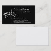 Japanse tuin Bamboo Visitekaartje (Voorkant / Achterkant)