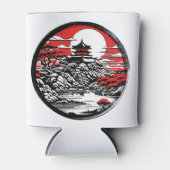 Japanse tuin blikjeskoeler (Voorkant)