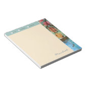 Japanse tuin boodschappenlijst notitieblok (Schuin)