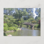 Japanse Tuin Briefkaart (Voorkant)