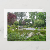 Japanse tuin briefkaart (Voorkant / Achterkant)