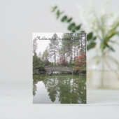 Japanse tuin briefkaart (Staand voorkant)