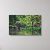Japanse tuin canvas afdruk (Voorkant)