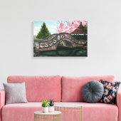 Japanse Tuin Canvasprint Canvas Afdruk (Insitu (Woonkamer))