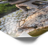 Japanse tuin foto afdruk (Hoek)