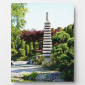 Japanse tuin fotoplaat (Voorkant)