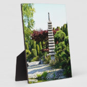 Japanse tuin fotoplaat (Zijkant)