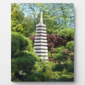 Japanse tuin fotoplaat (Voorkant)