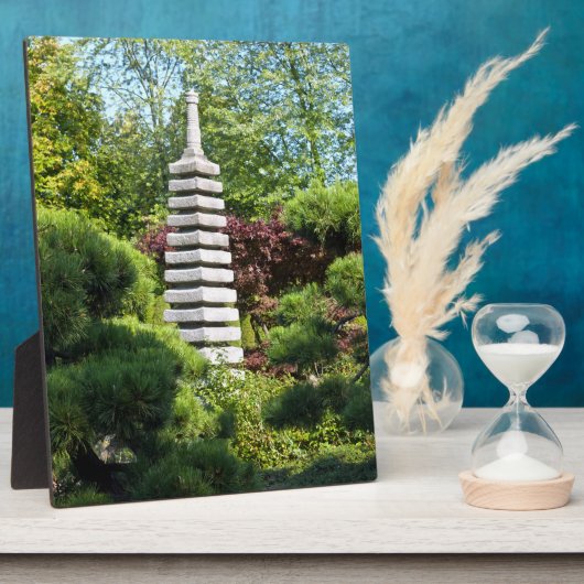 Japanse tuin fotoplaat (Zijkant)