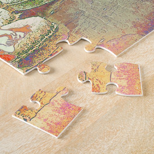 Japanse tuin II / Washington Edition Legpuzzel (Zijkant)