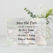 Japanse Tuin in de Herfst Save The Date (Staand voorkant)