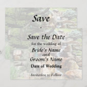 Japanse Tuin in de Herfst Save The Date (Voorkant / Achterkant)