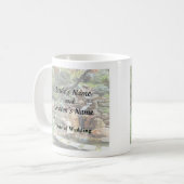 Japanse tuin in de Mok van het najaar van koffie (Voorkant links)