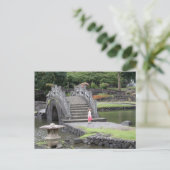 Japanse tuin in Hilo, Hawaii Briefkaart (Staand voorkant)