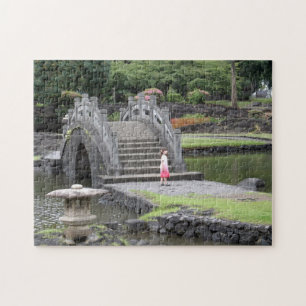 Japanse tuin in Hilo, Hawaii Legpuzzel