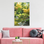 Japanse Tuin Ingepakt Canvas Afdruk (Insitu (Woonkamer))