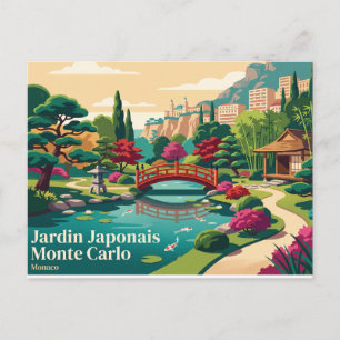 Japanse Tuin (Jardin Japonais), Monte Carlo Briefkaart