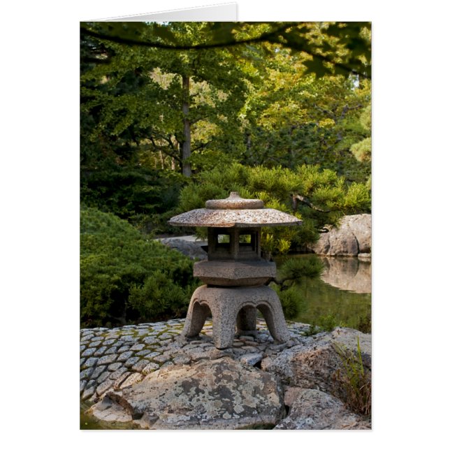 Japanse Tuin Kaart (Voorkant)