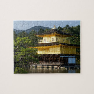 Japanse tuin, Kinkaku-ji Temple, Kyoto, Japan Legpuzzel