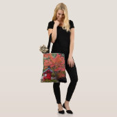 Japanse Tuin Kleurrijke Herfstbladeren Tote Bag (Op model)