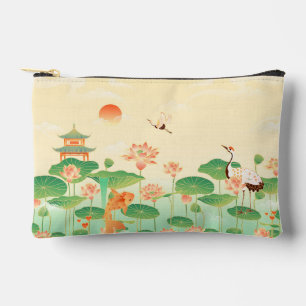 Japanse Tuin Koi Vijver en Waterlelies Kunst Etui
