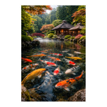 Japanse Tuin & Koi Vijver - Fotografisch Beeld