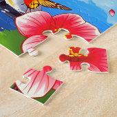 Japanse tuin legpuzzel (Zijkant)